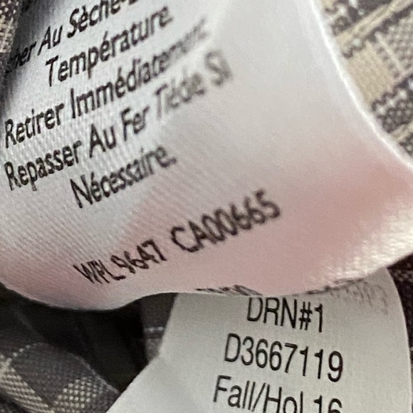 Eddie Bauer Men’s Button-Down Plaid Shirt Big and Tall Relaxed Fit Size TL - Picture 11 of 12